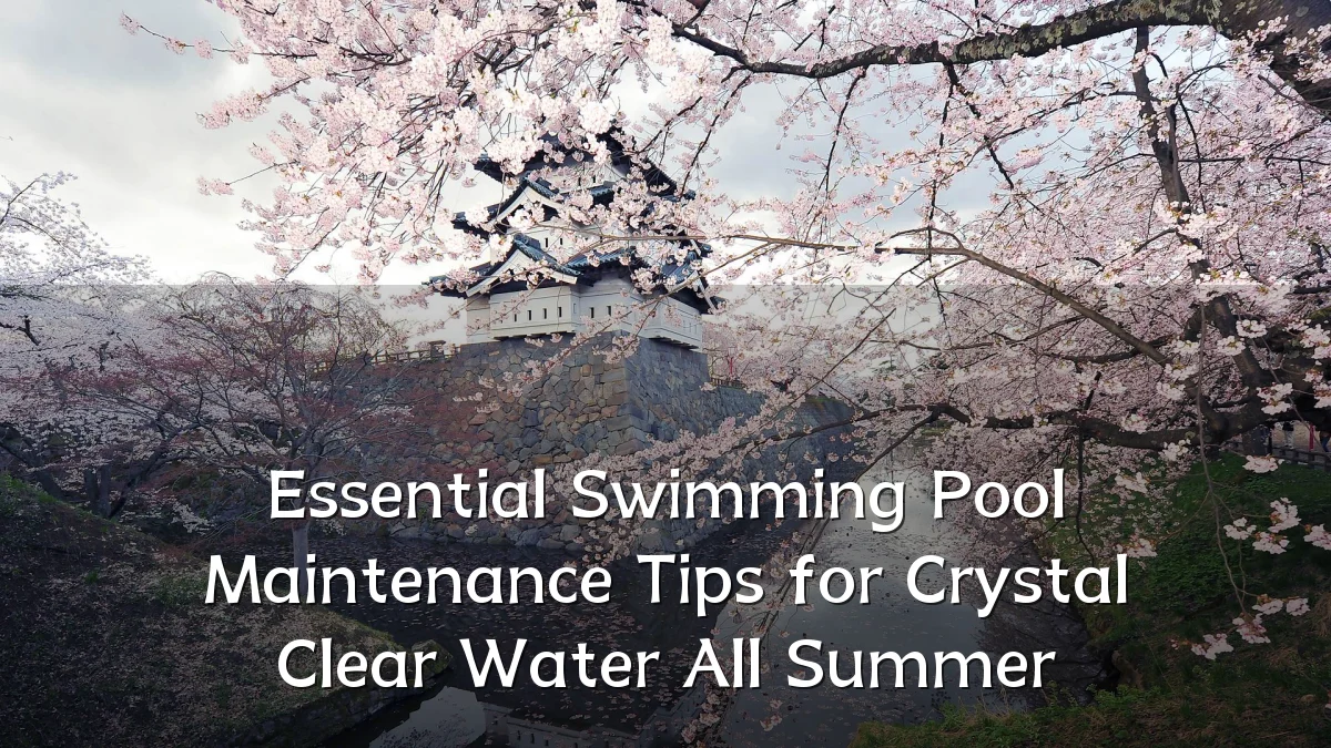 Essential Swimming Pool Maintenance Tips for Crystal Clear Water All Summer