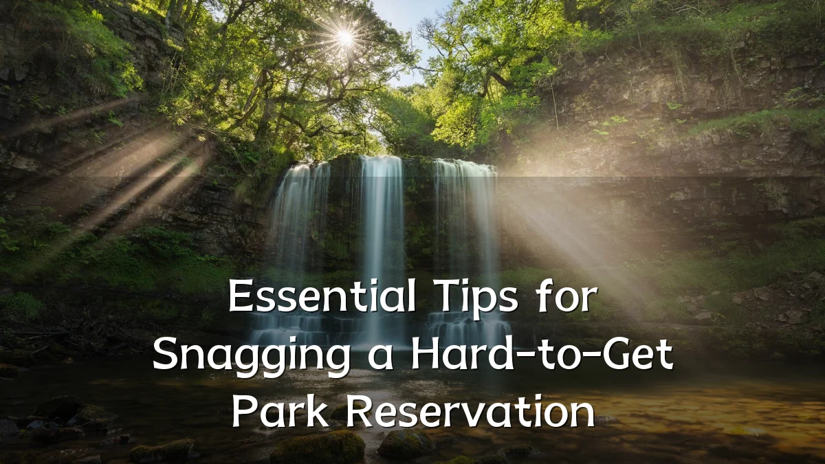 Essential Tips for Snagging a Hard-to-Get Park Reservation