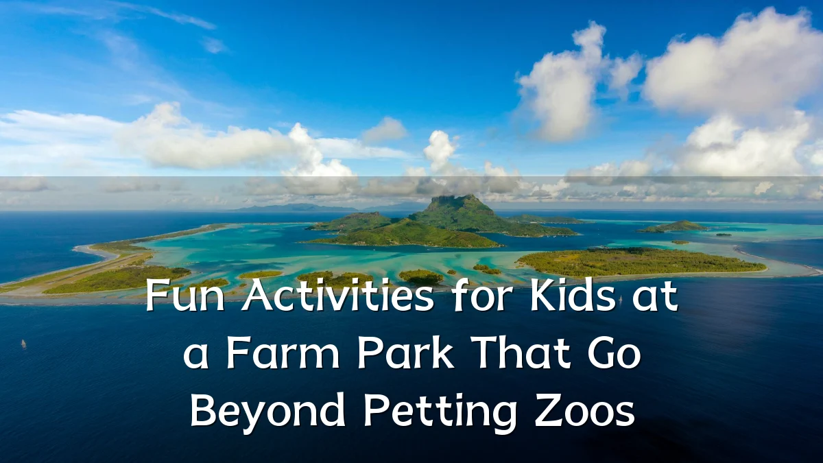 Fun Activities for Kids at a Farm Park That Go Beyond Petting Zoos