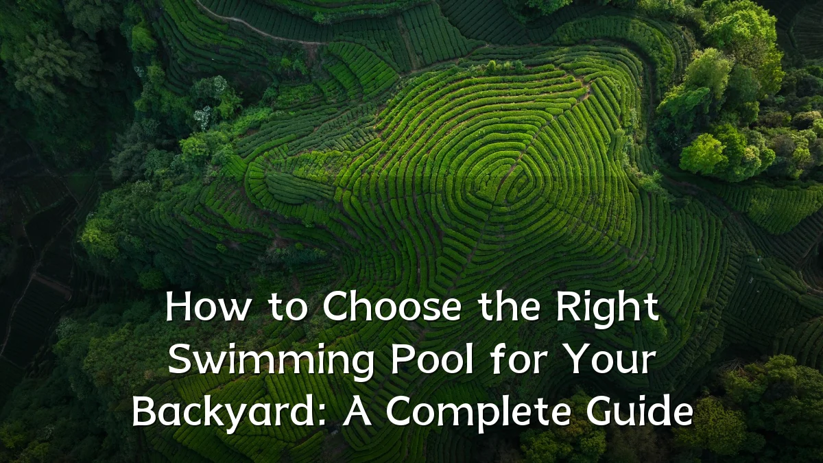 How to Choose the Right Swimming Pool for Your Backyard: A Complete Guide