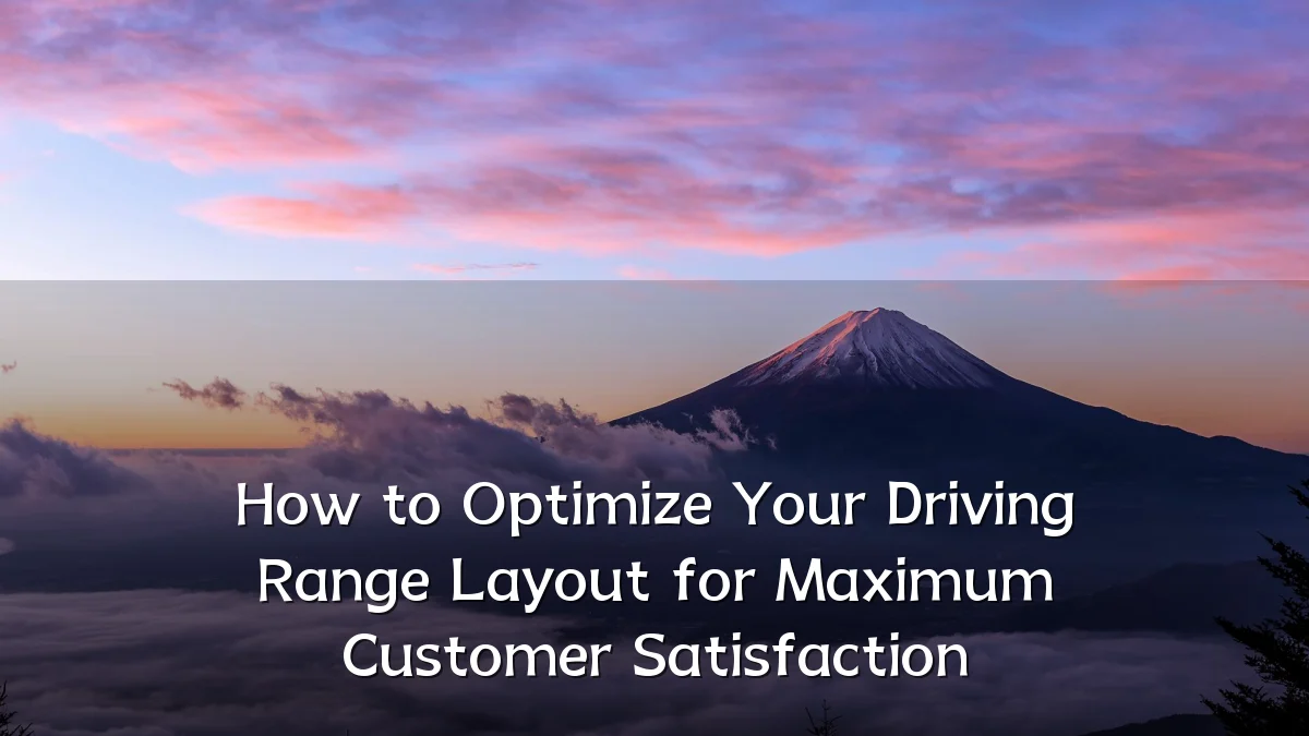 How to Optimize Your Driving Range Layout for Maximum Customer Satisfaction