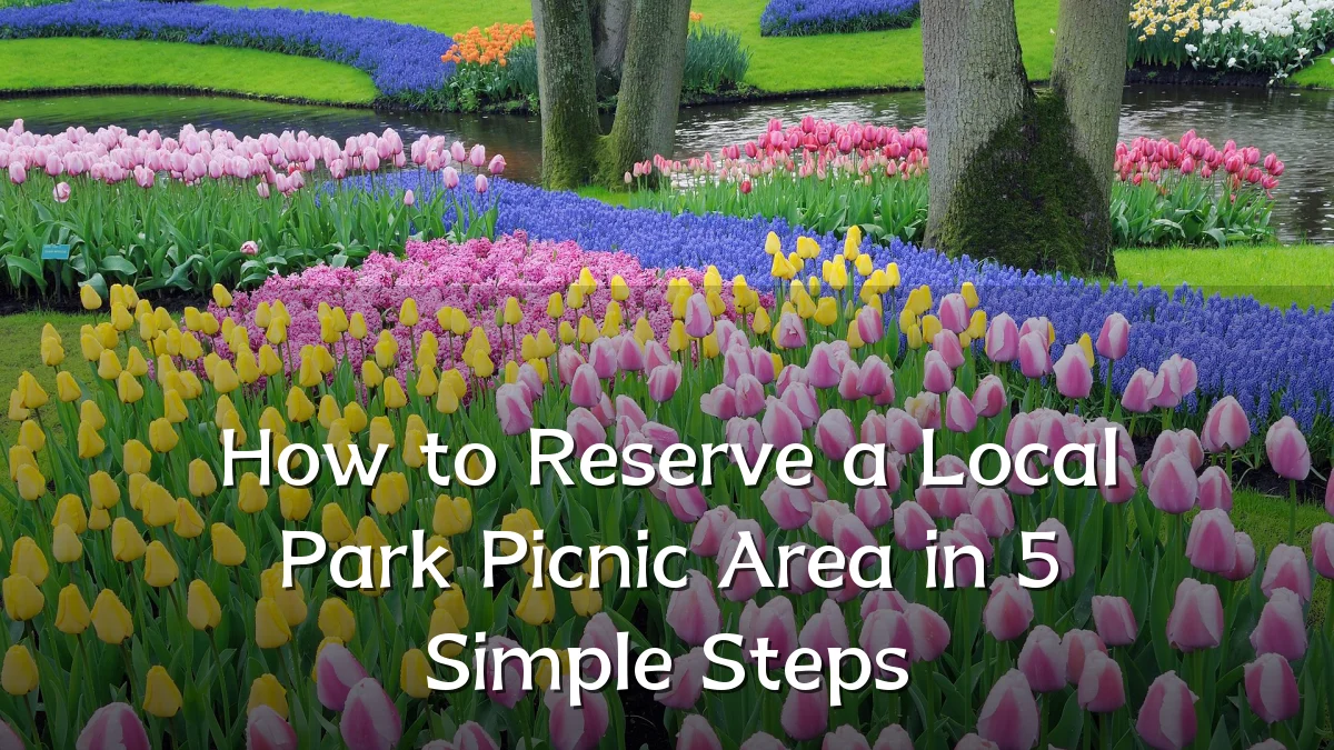How to Reserve a Local Park Picnic Area in 5 Simple Steps