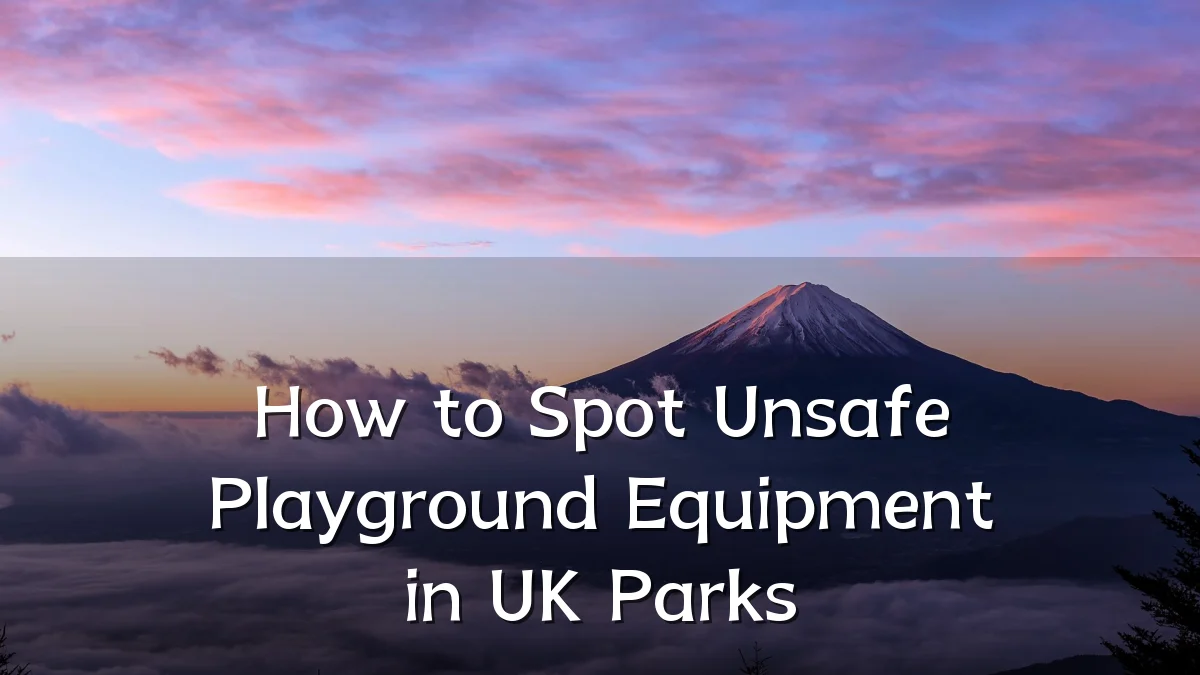 How to Spot Unsafe Playground Equipment in UK Parks