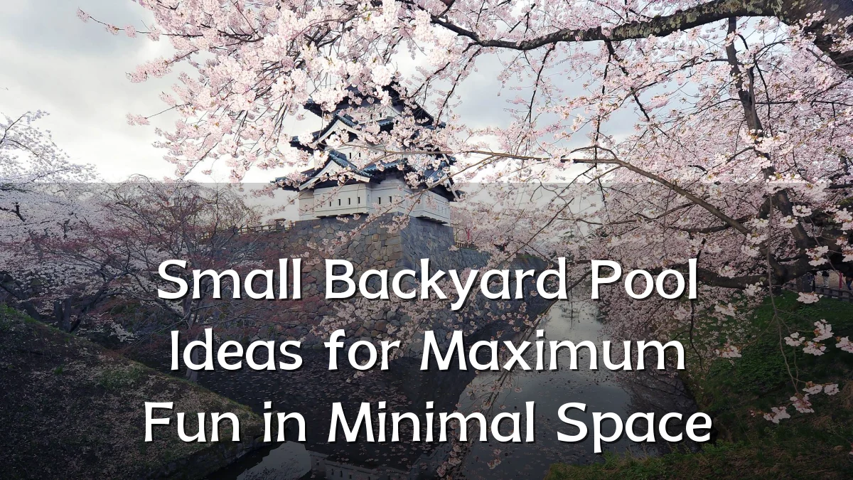 Small Backyard Pool Ideas for Maximum Fun in Minimal Space