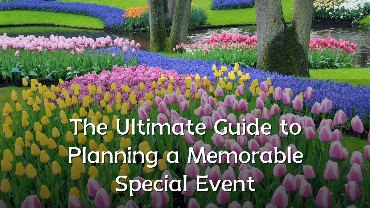 The Ultimate Guide to Planning a Memorable Special Event