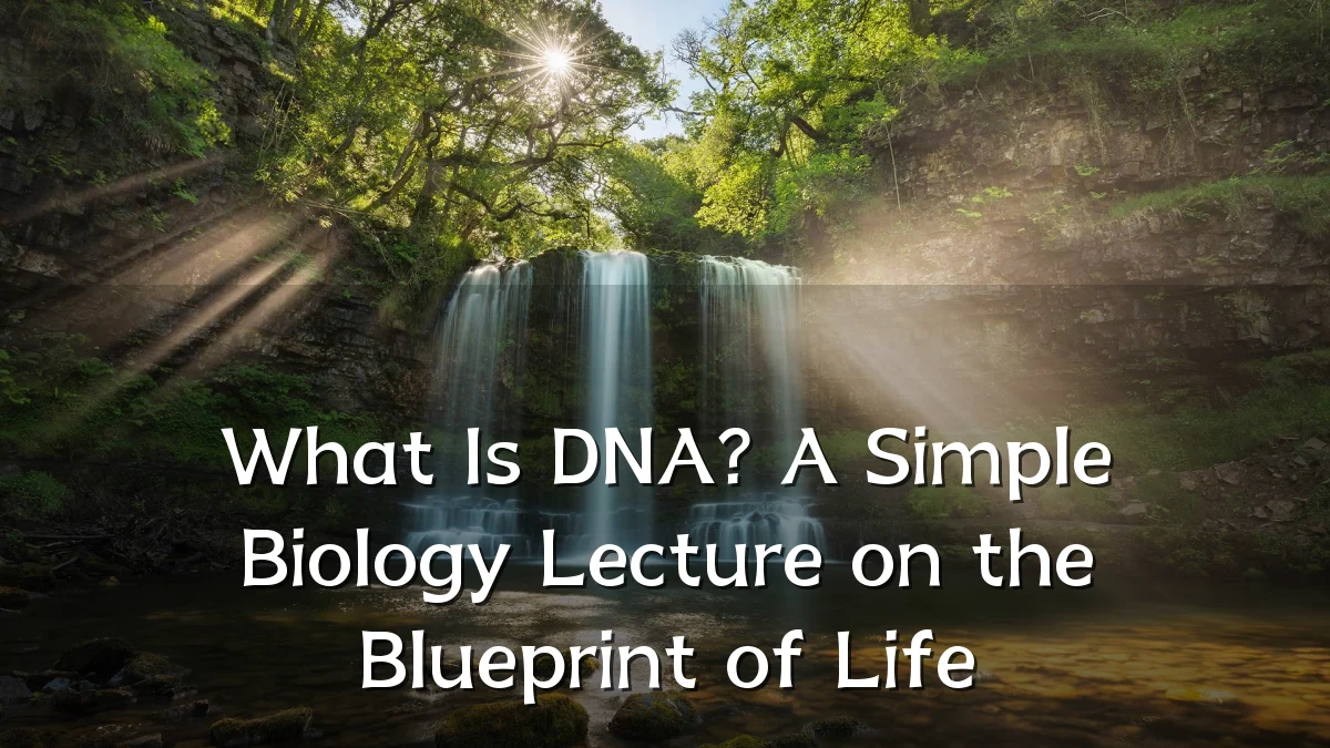 What Is DNA? A Simple Biology Lecture on the Blueprint of Life
